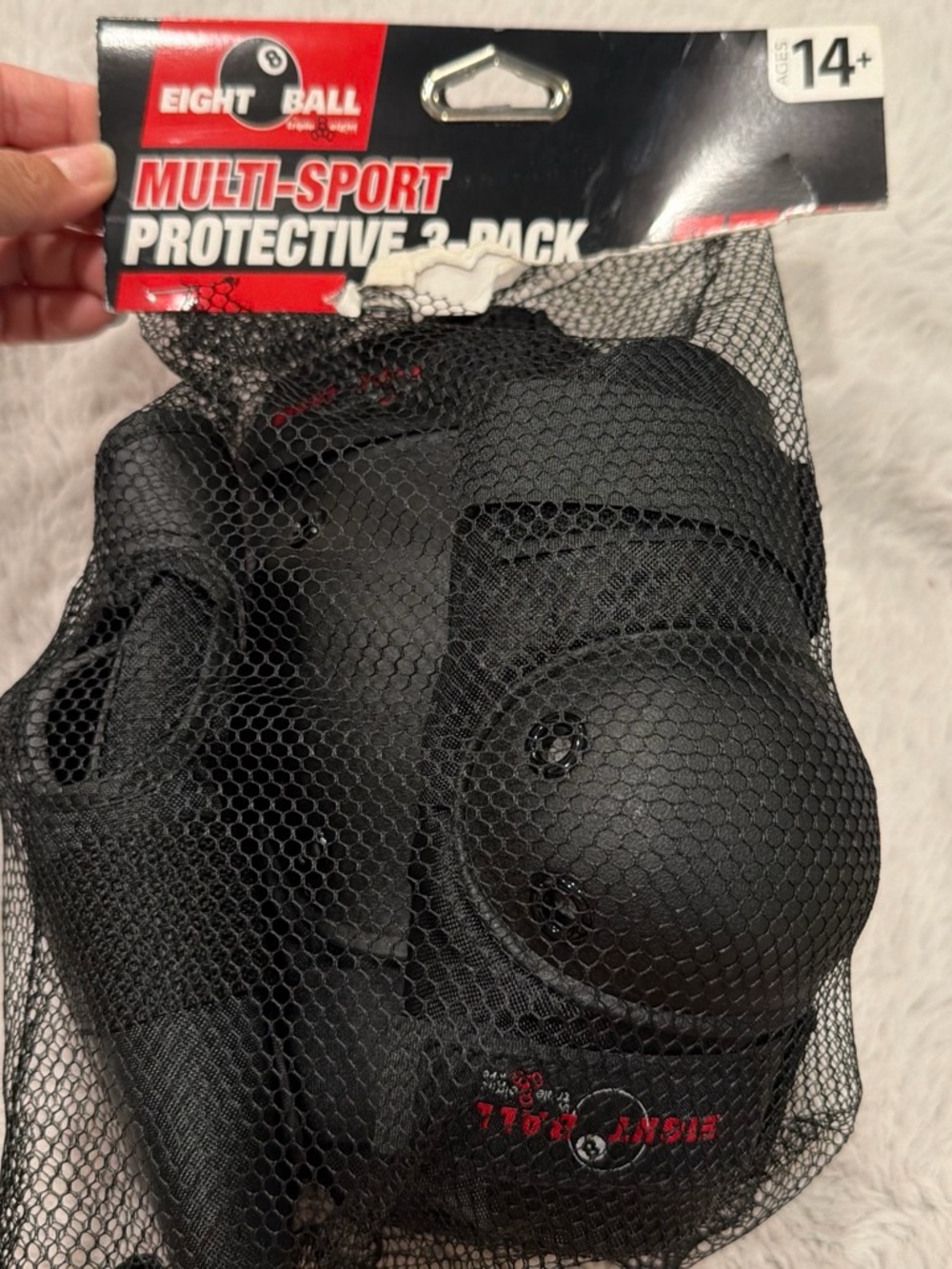 Eight Ball Multi-Sport Protective 3-Pack - Black